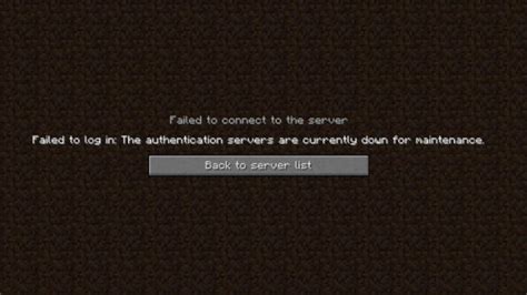 However when I try to log into a <b>server</b> it will say "The <b>Authentication</b> <b>Servers</b> are Currently Not Reachable. . Authentication servers minecraft status